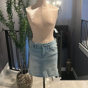 Cute denim skirt
